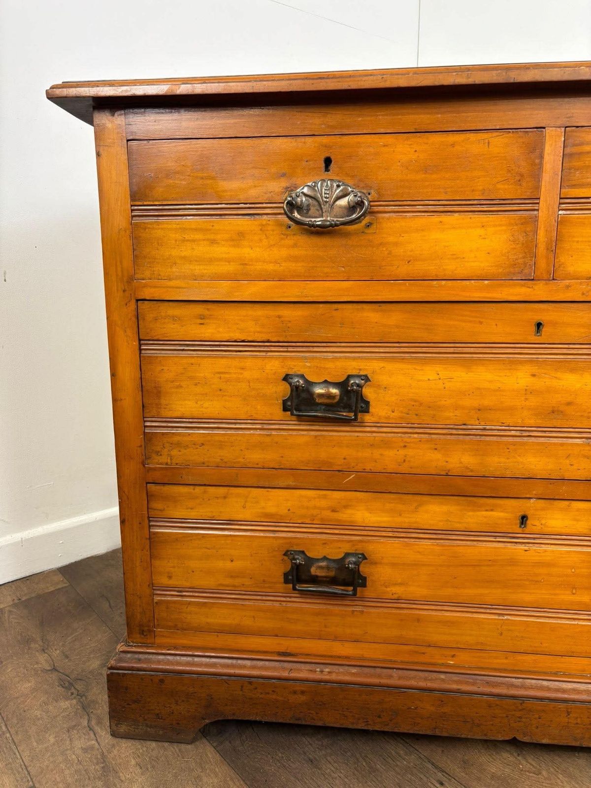 Art Nouveau Style Satin Walnut Chest photo furniture