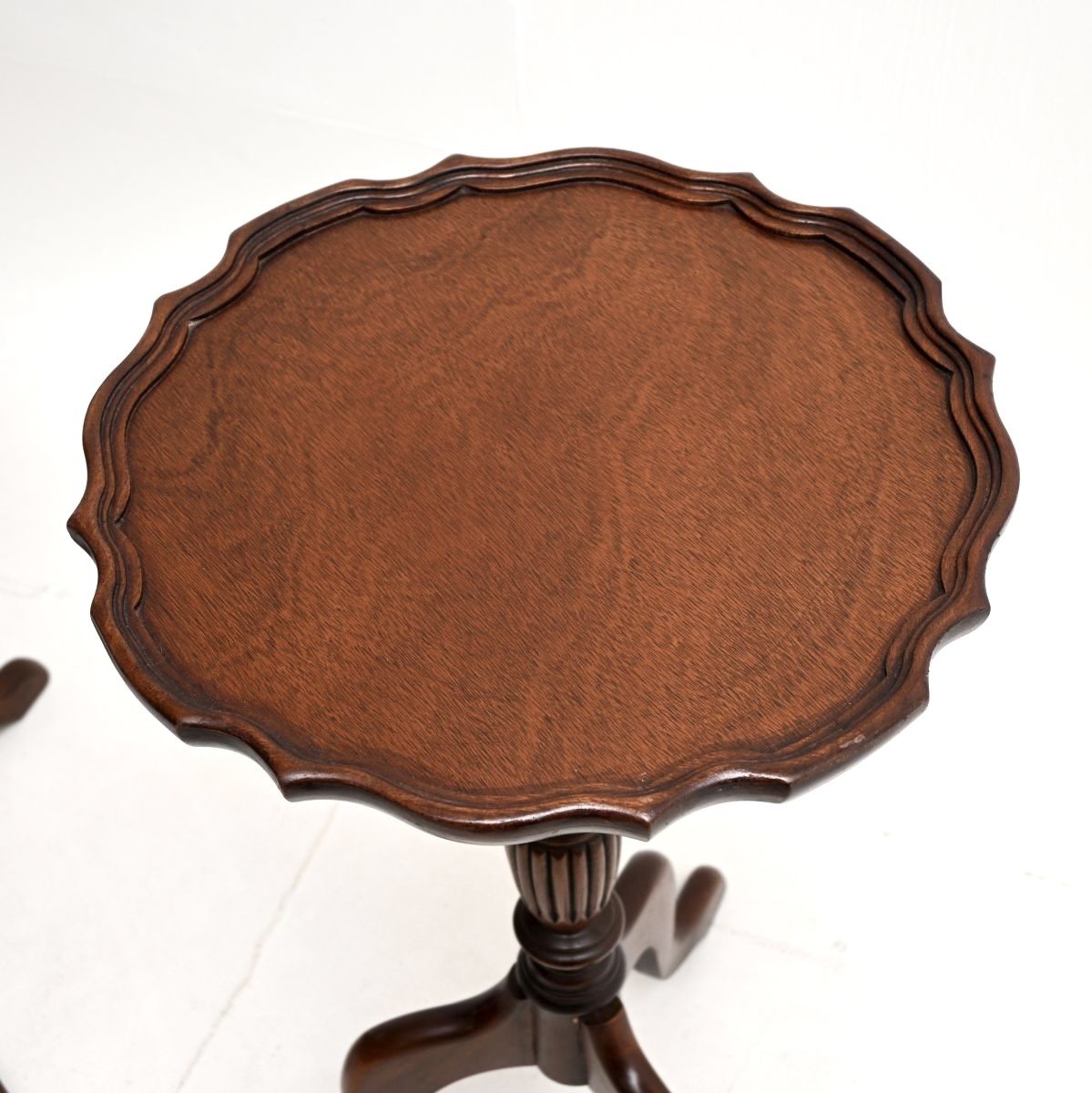 Pair Of Antique Walnut Wine Tables photo buy