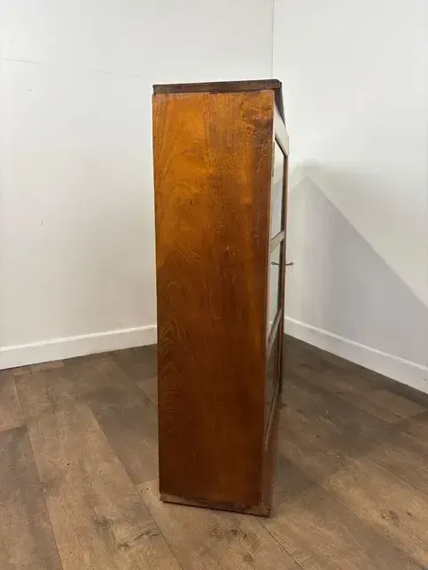 Mid Century Teak Glazed Bookcase photo vinterior