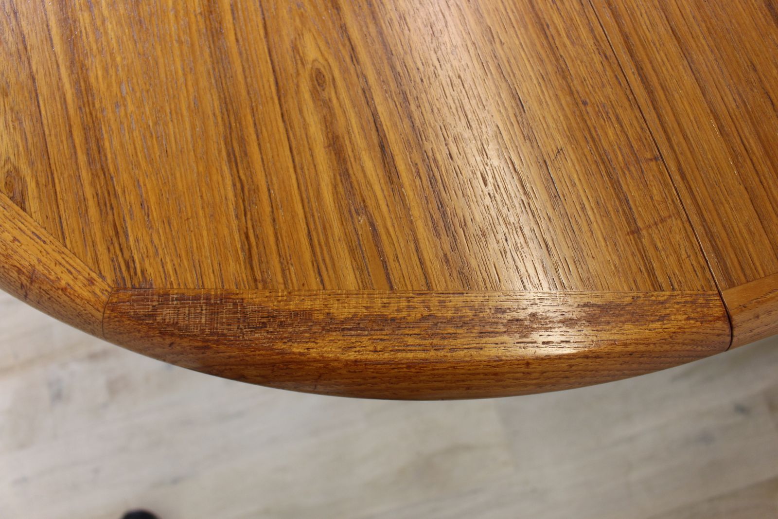 575.0 Laurits M Larsen Teak Dining Table Extends To Seat 8 photo