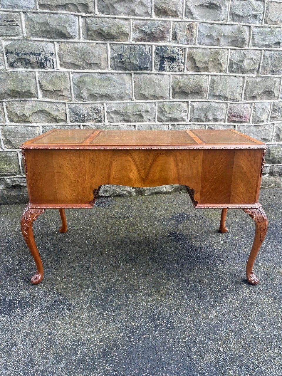 Antique Burr Walnut Writing Desk photo furniture