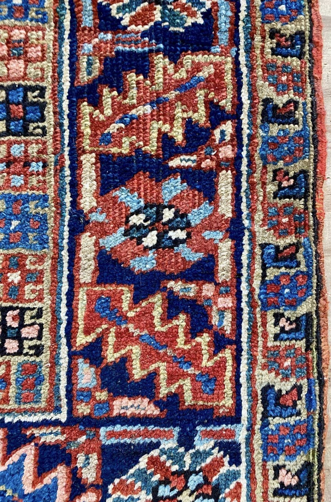 Antique Heriz Rug 187x133cm photo vinterior
