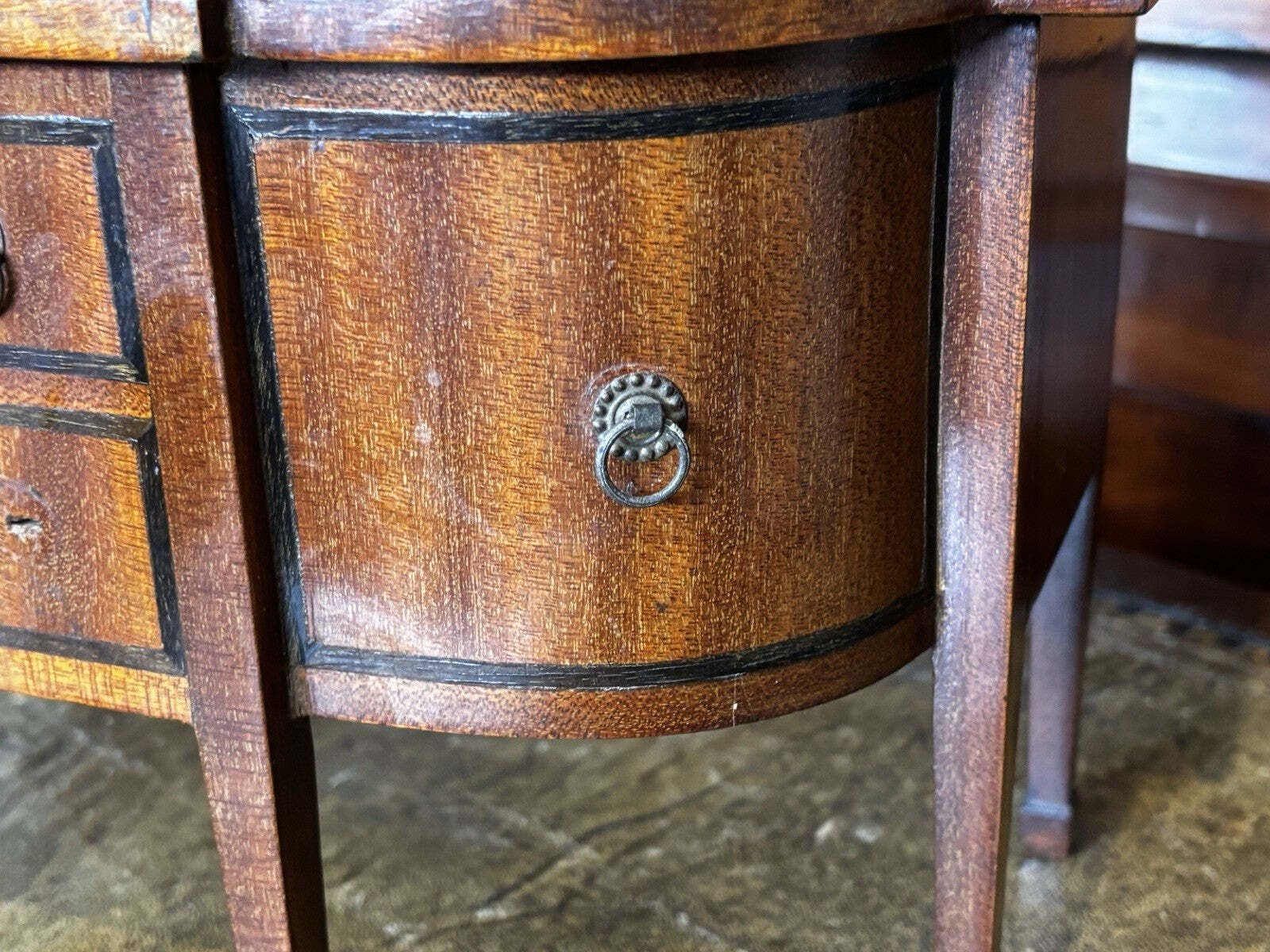 Miniature Georgian Sideboard Jewellery Box Apprentice Piece, Superb Quality. photo furniture