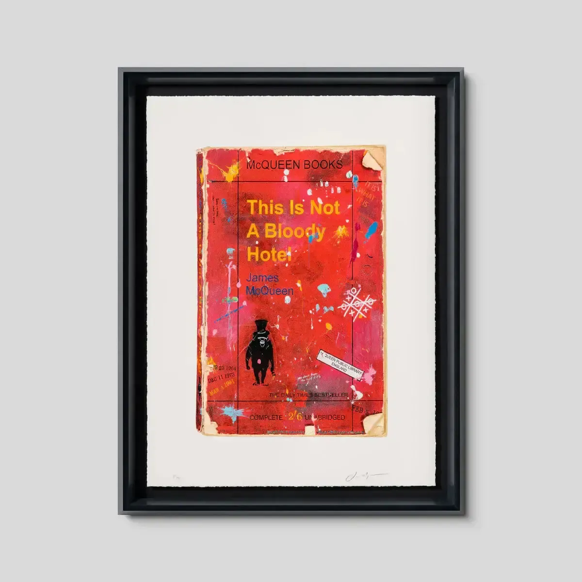 James Mcqueen, This Is Not A Bloody Hotel, 2025 (Framed)