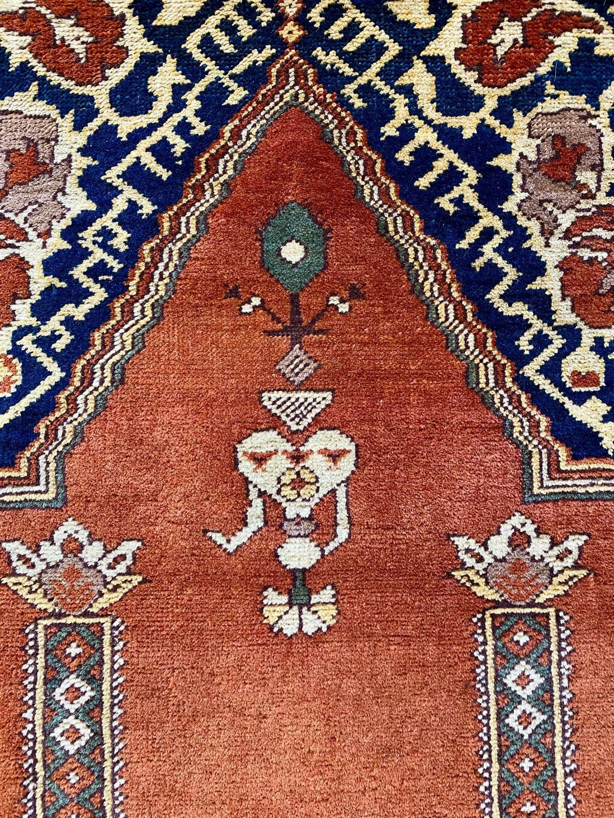 Vintage Romanian Ushak Design Rug 186x119 photo 650.0