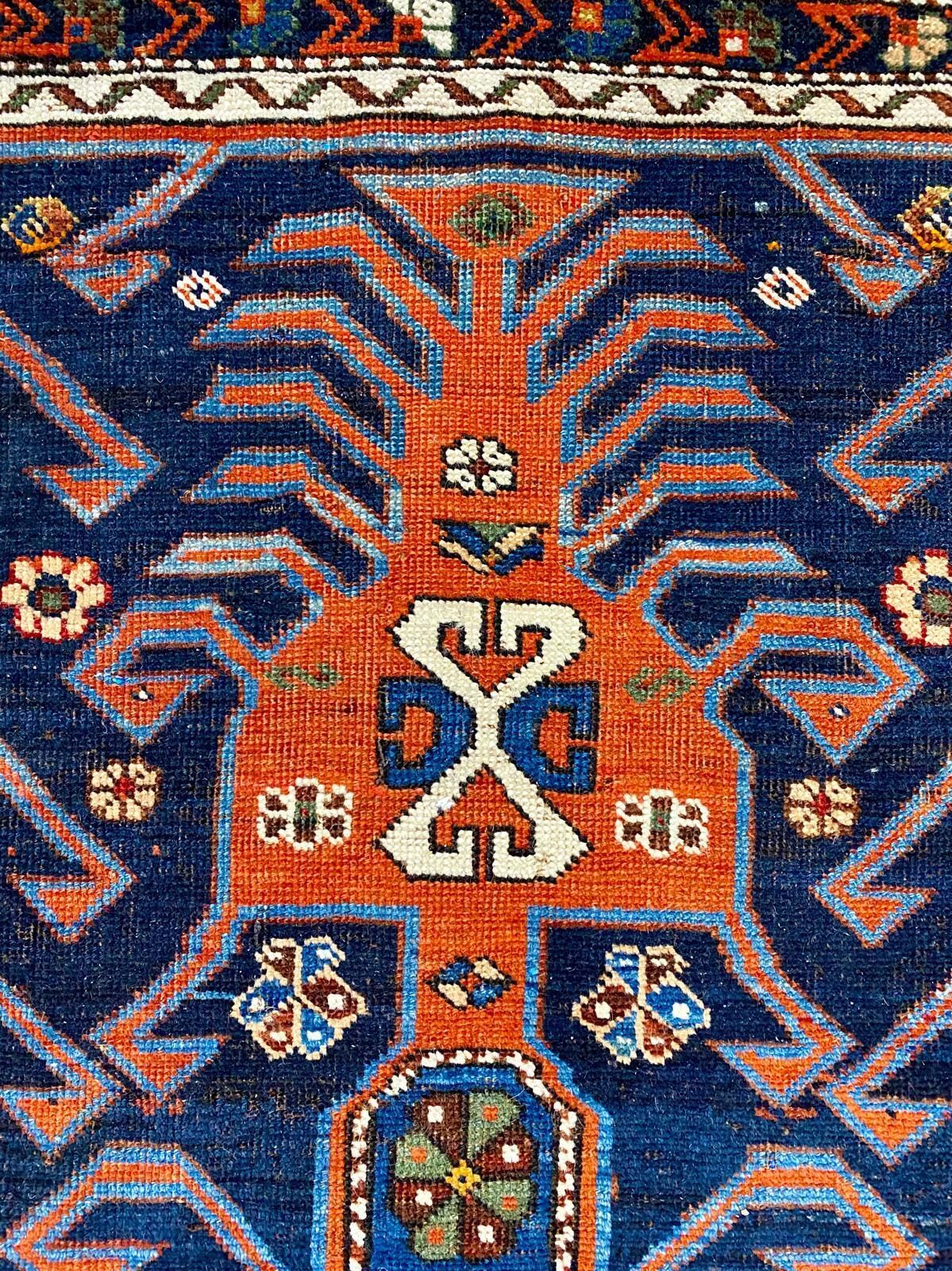 Antiek Shirvan tapijt 245x127 cm photo 650.0