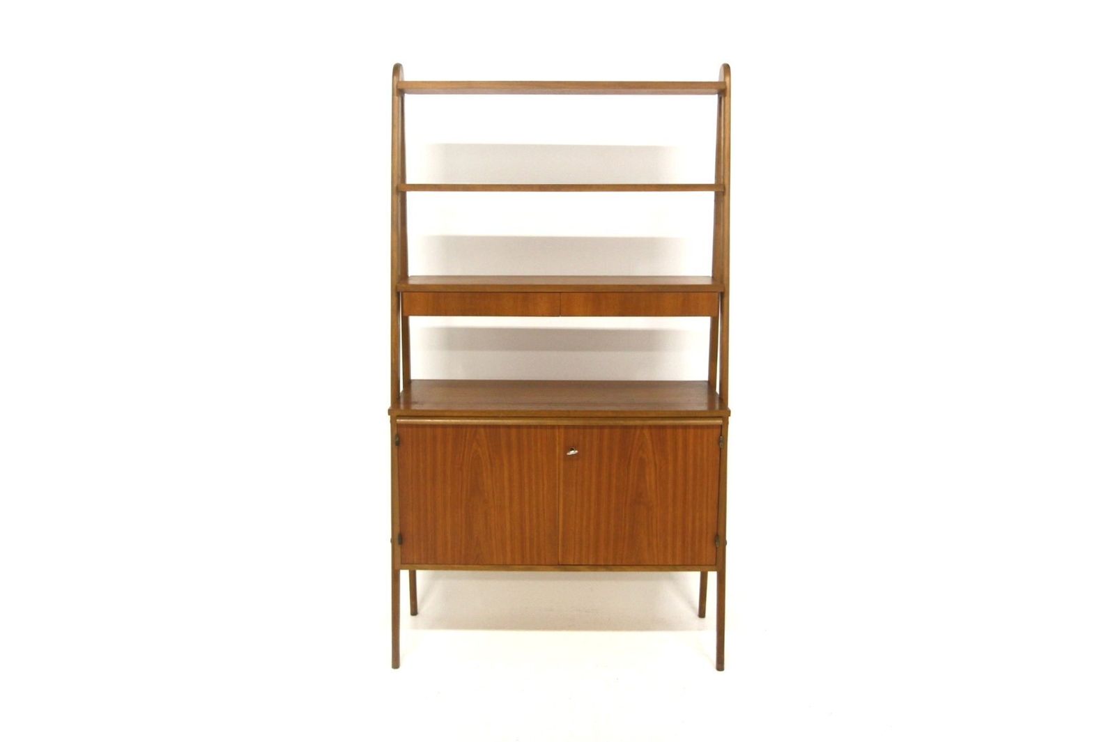 Scandinavian Teak Secretary Desk, Sweden, 1960s photo for sale