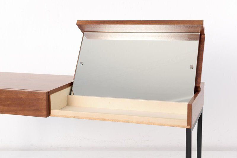 photo vinterior Make Up Dresser In Walnut From Wk Möbel, Germany, 1960