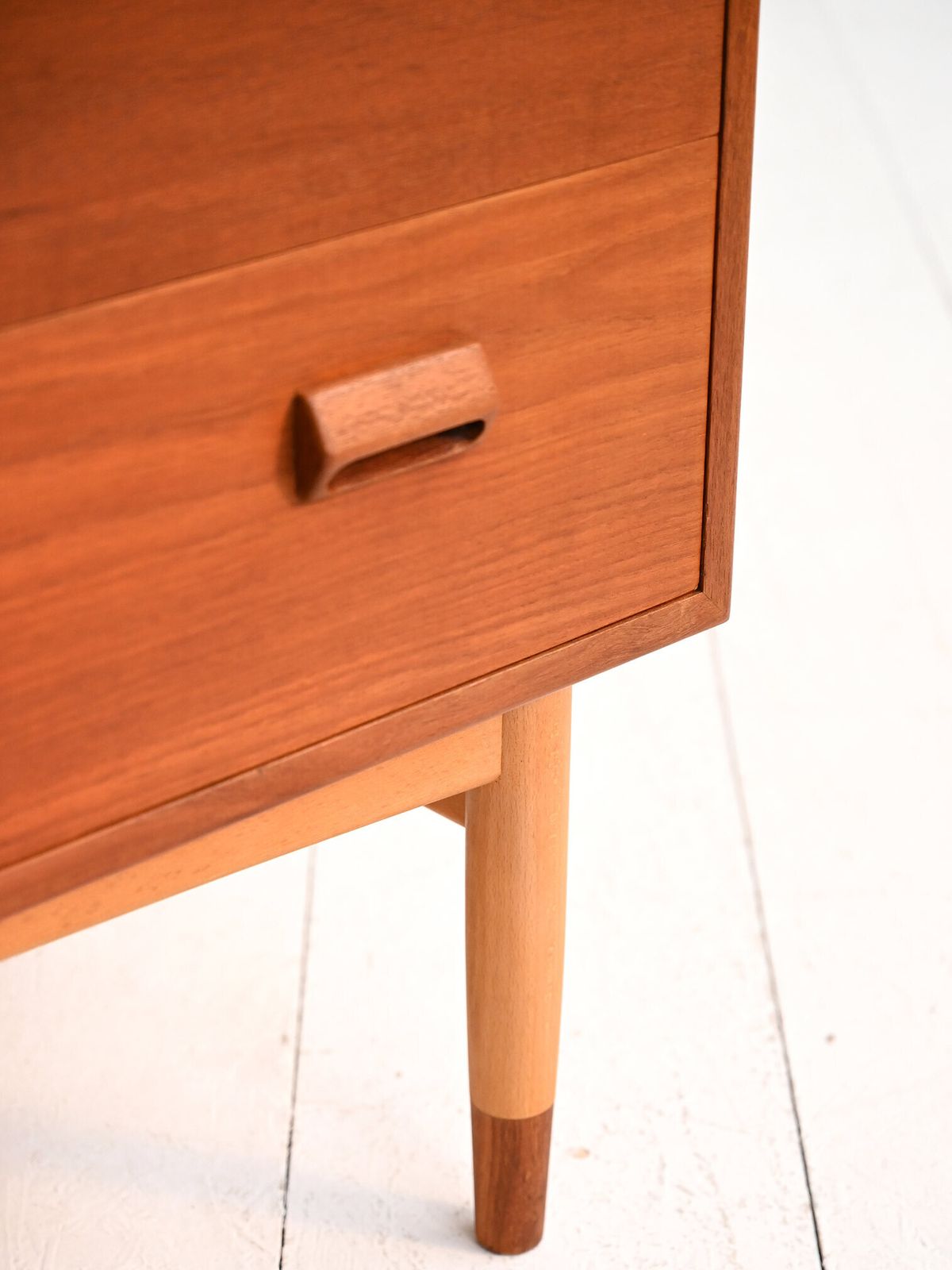 1950s Danish Chest Of Drawers In Teak, Design By Børge Mogensen photo vinterior