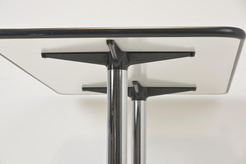 photo vinterior Worktable In Aluminium By Giancarlo Piretti For Mobilier International, France, 1970