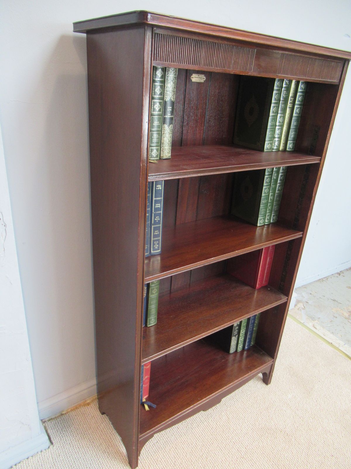 Mahogany   Open Bookcase 1930s photo Furniture