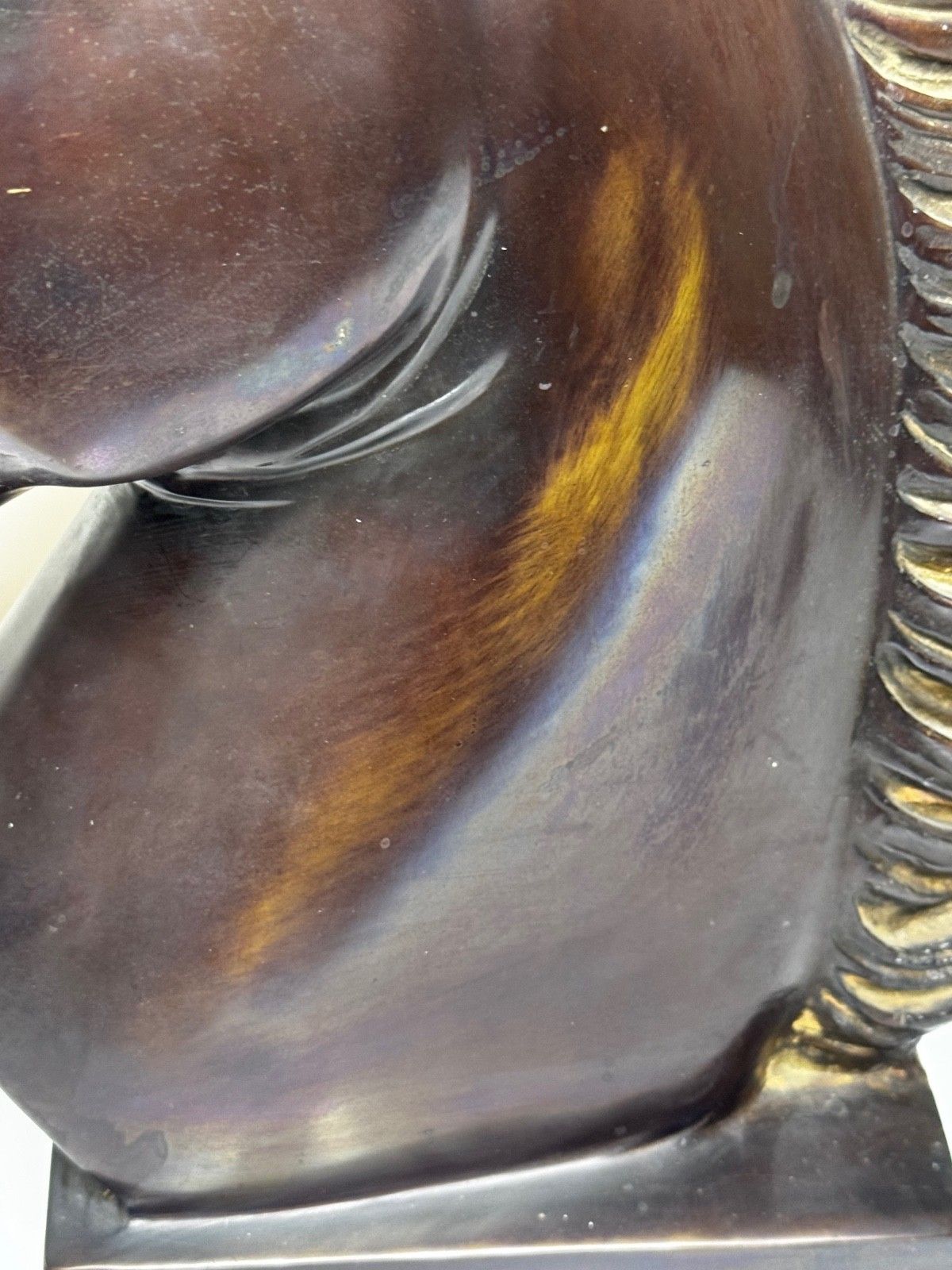 photo vinterior Mid-Century Italiaans bronzen paardenhoofd ca. 1950 naar Raffaello Romanelli