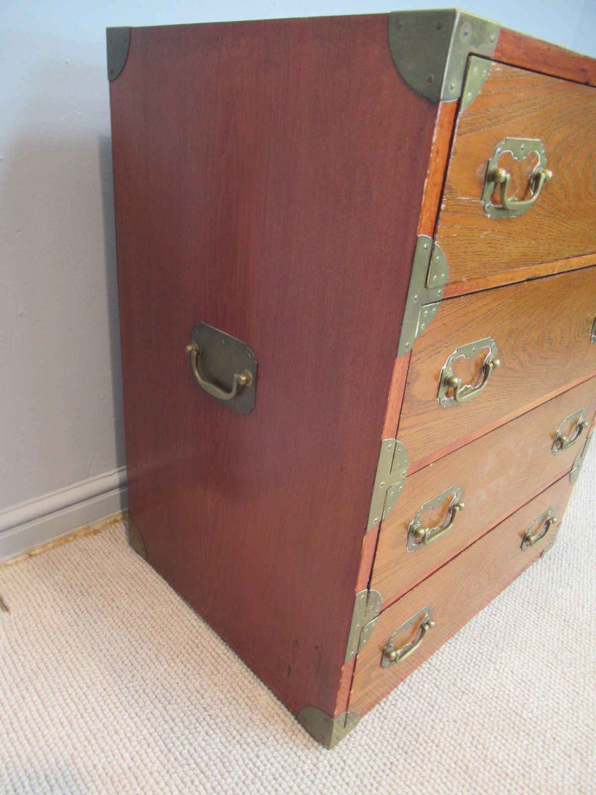 A     Small  Brass Mounted Chest Of Drawers photo buy