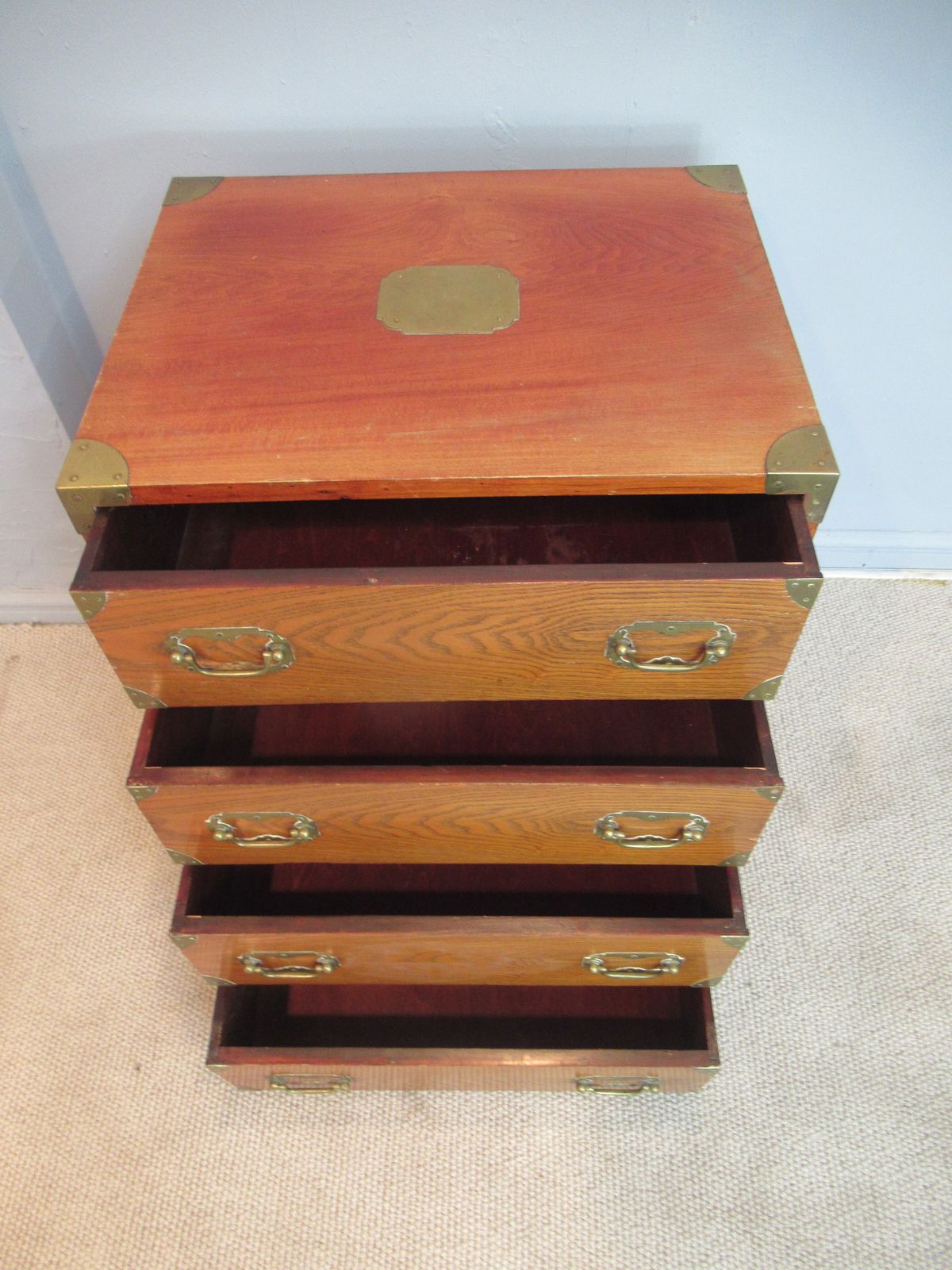 photo for sale A     Small  Brass Mounted Chest Of Drawers