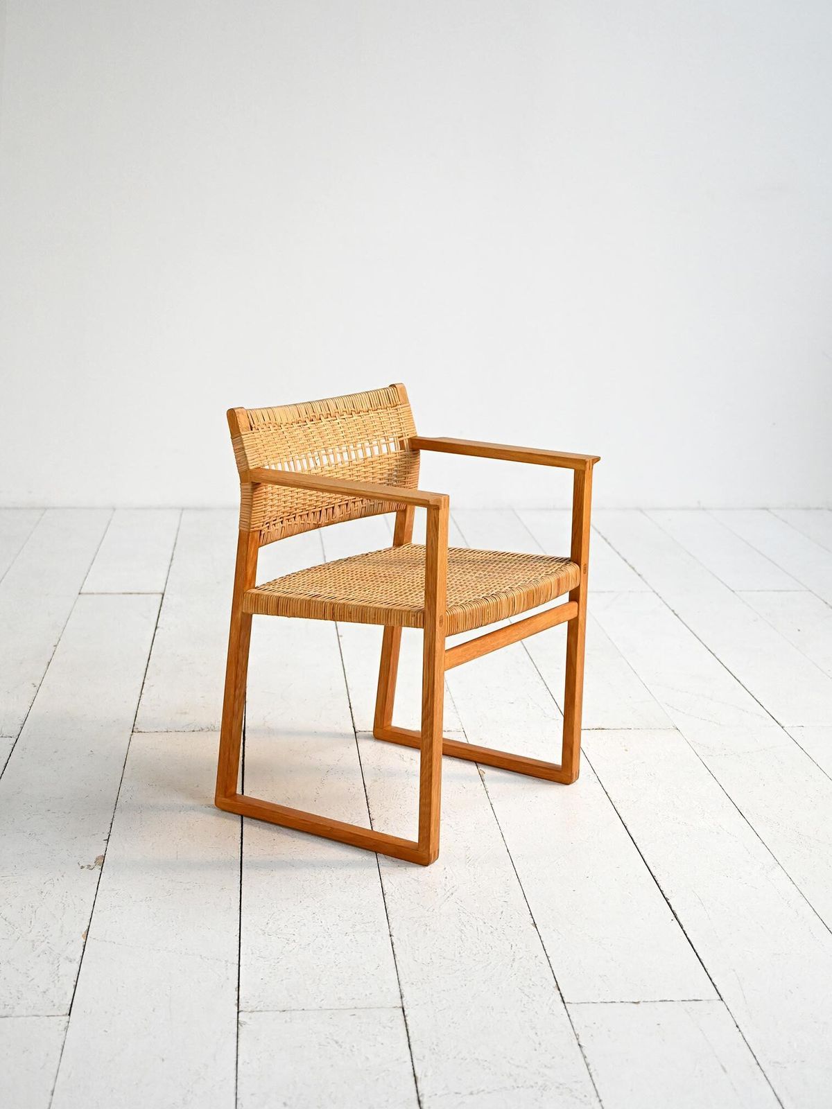 photo buy "Bm62" stoelen van Børge Mogensen Lauritsen, ca. jaren 1950