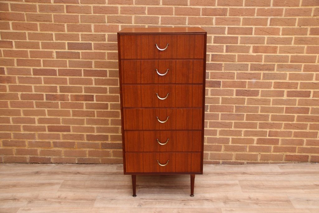 Meredew Mid Century Teak Tallboy photo furniture