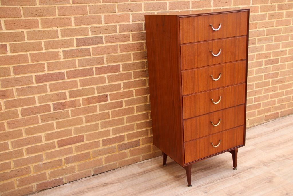 Meredew Mid Century Teak Tallboy