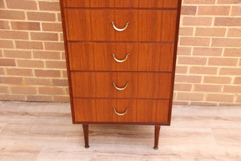 Meredew Mid Century Teak Tallboy photo Furniture