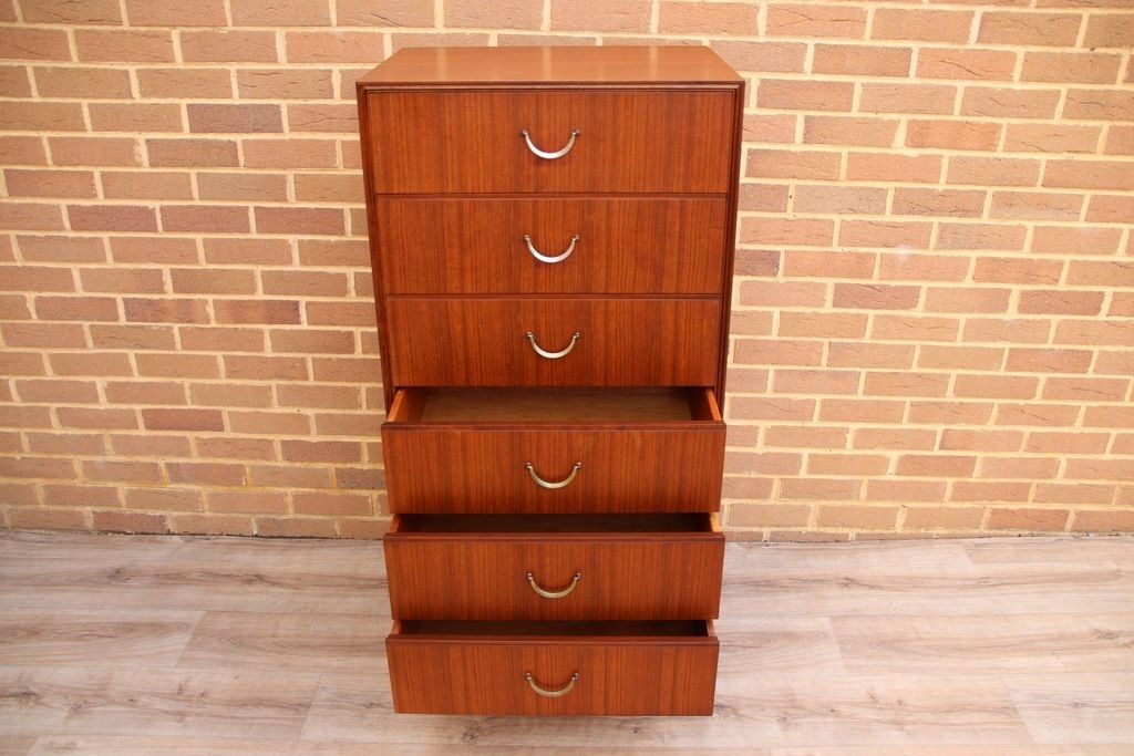 Meredew Mid Century Teak Tallboy photo vinterior