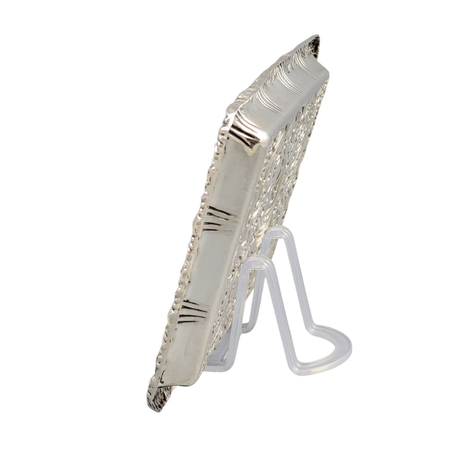 Edwardian Sterling Silver Card Tray By Robert Pringle & Sons, London 1904 photo buy