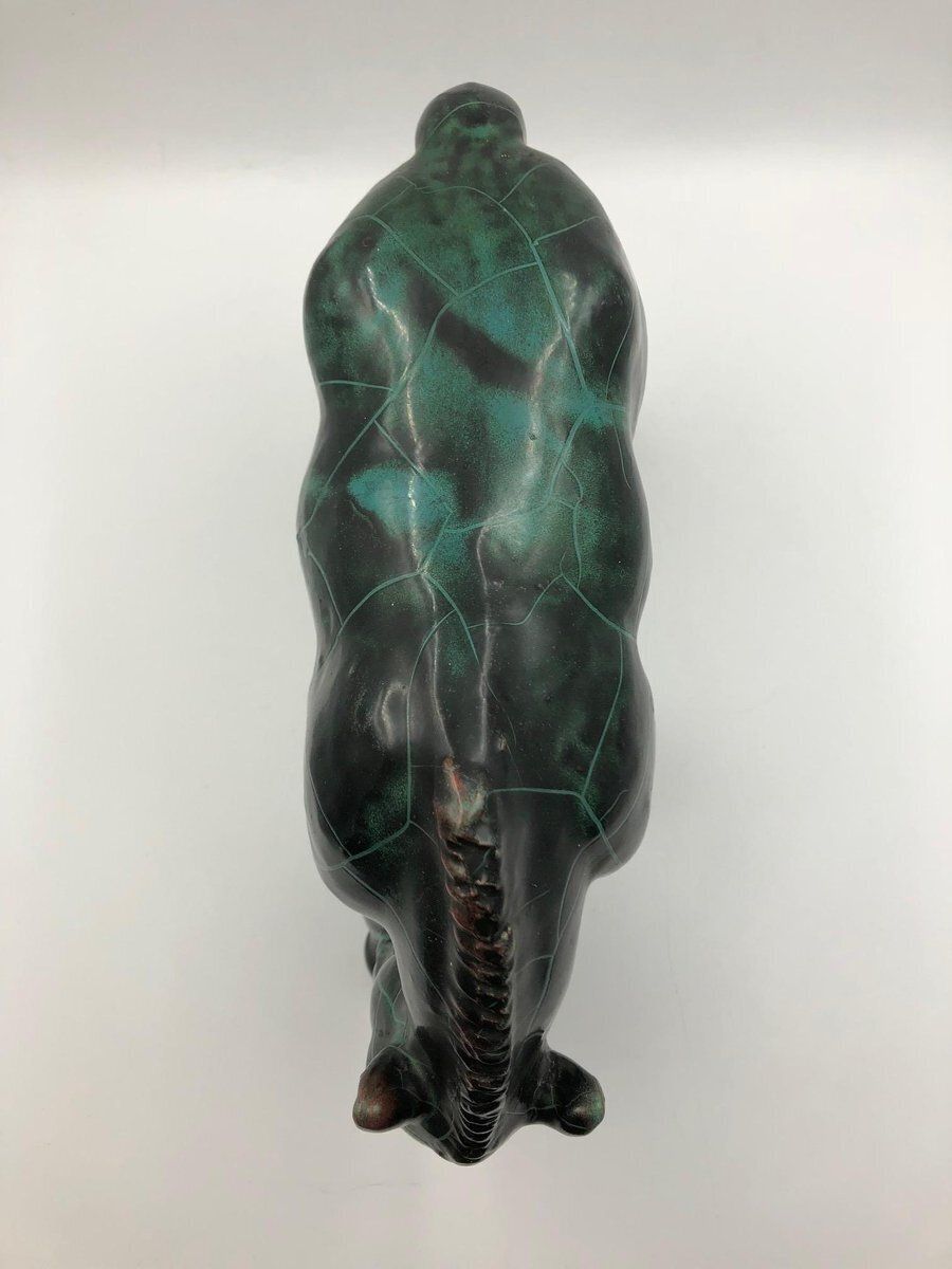 photo furniture Art Deco Ceramic Horse By Paul Dresler For The Grootenburg Pottery, 1930s