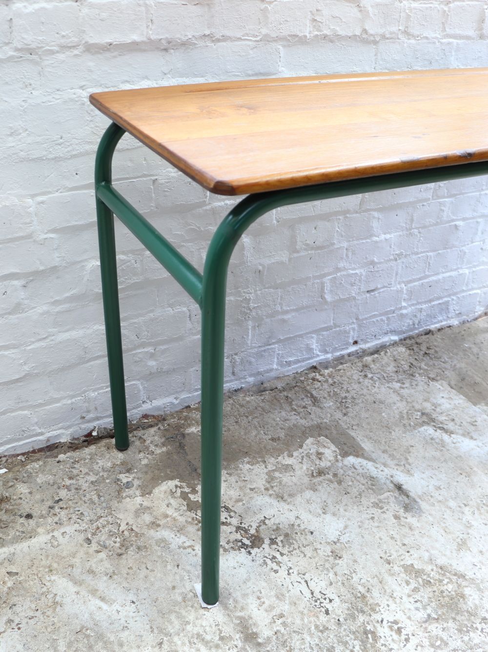 photo for sale Vintage French Double School Desk