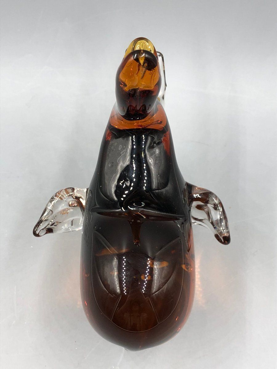 Mid Century Elephant Figurine Made Of Murano Glass, 1950s photo 302.0