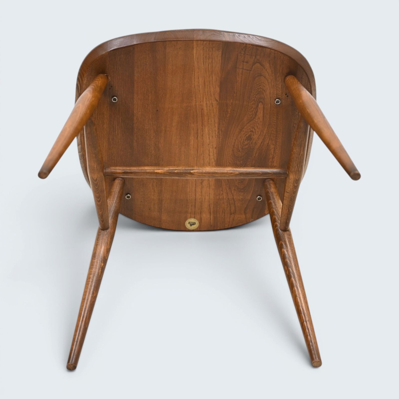 photo vinterior 4 Ercol Fleur De Lys Bow Back Kitchen/Dining Chairs Model 878 Free Uk Delivery