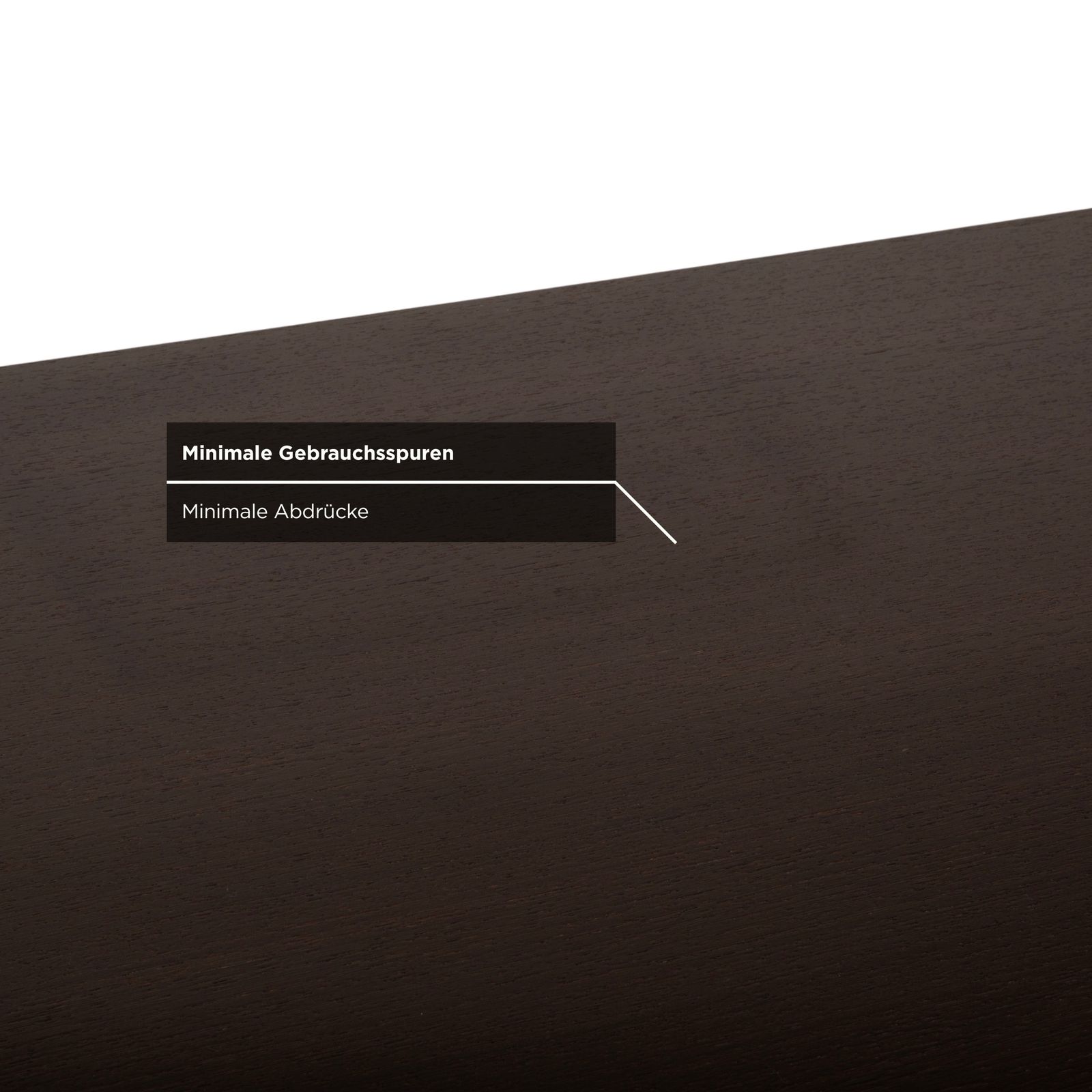 Bureau Walter Knoll en bois, brun et chromé, 225 x 100 cm photo buy