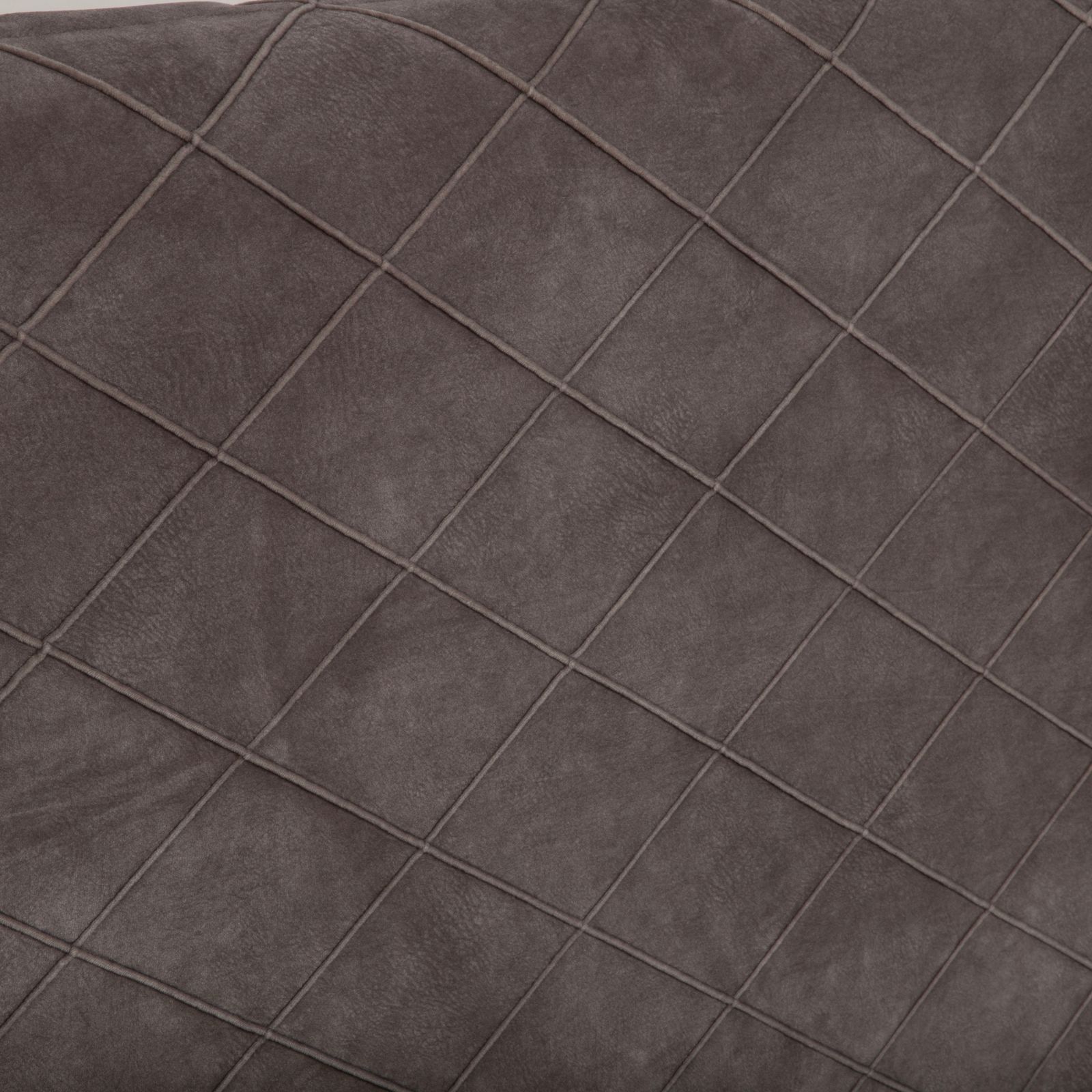 Contrasting Fabric Bed Grey Anthracite photo Furniture