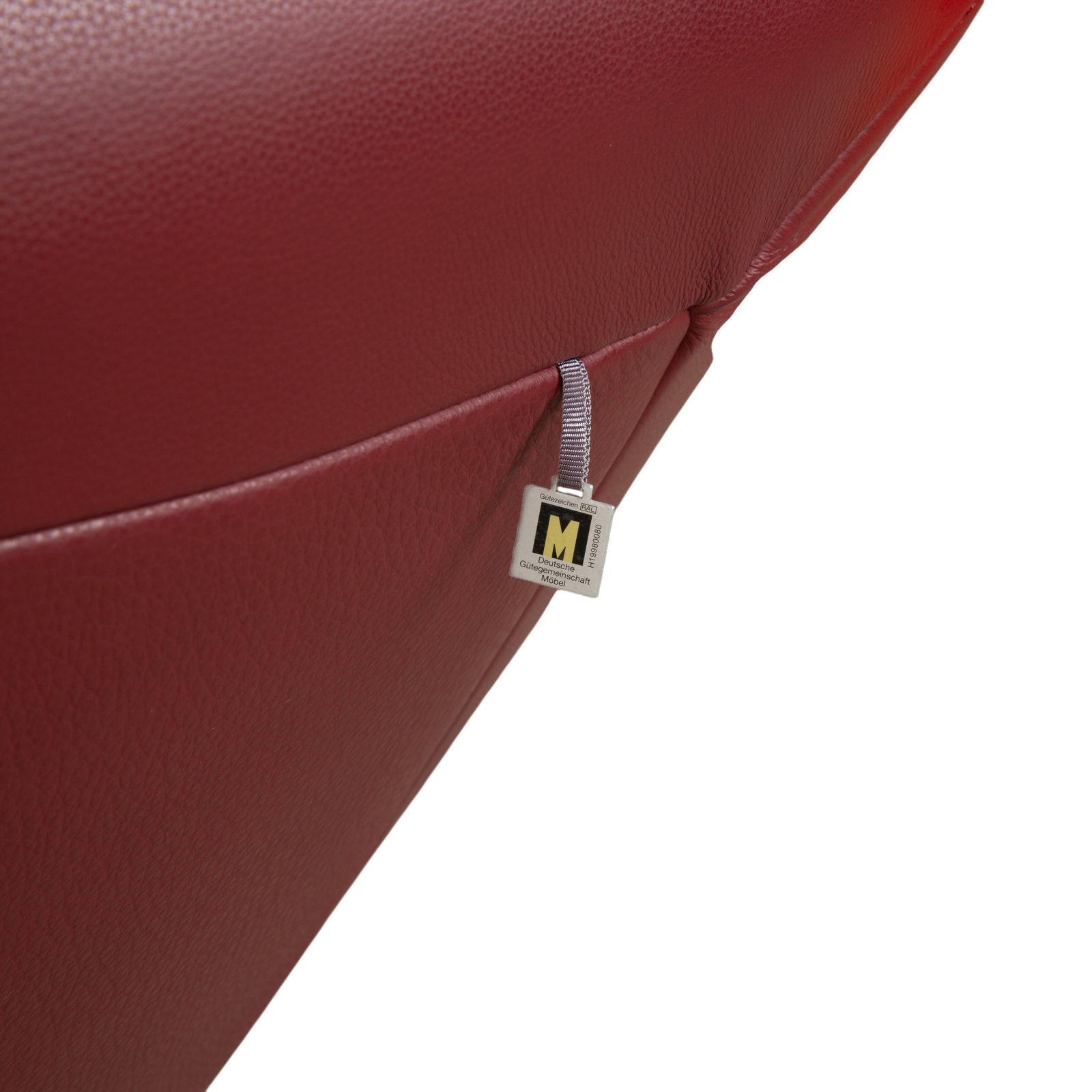 photo for sale Koinor Jonas Leather Lounger Red Electric Function Battery