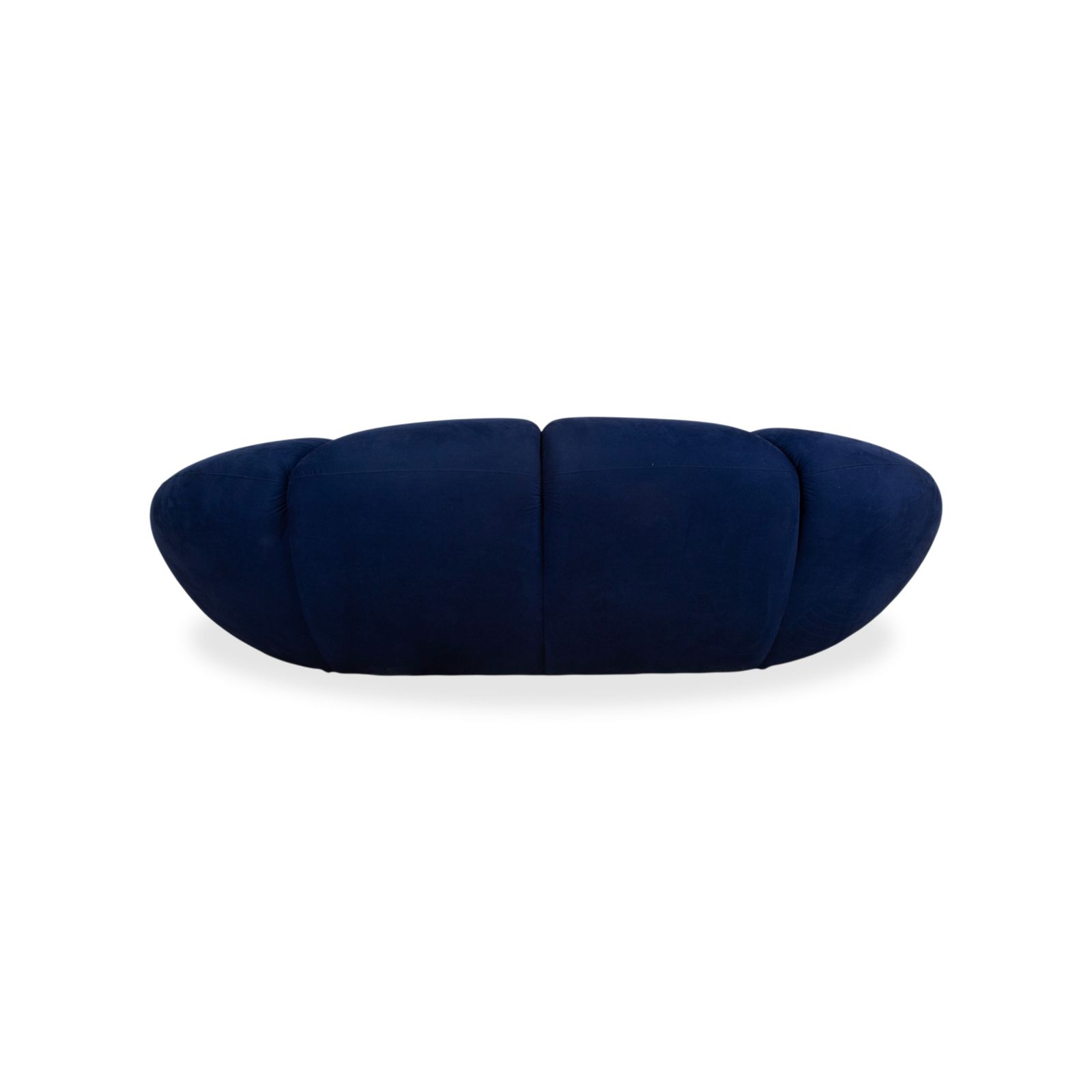 photo furniture Bretz Kautsch Stof Vierpersoons Saffier Blauw Bank