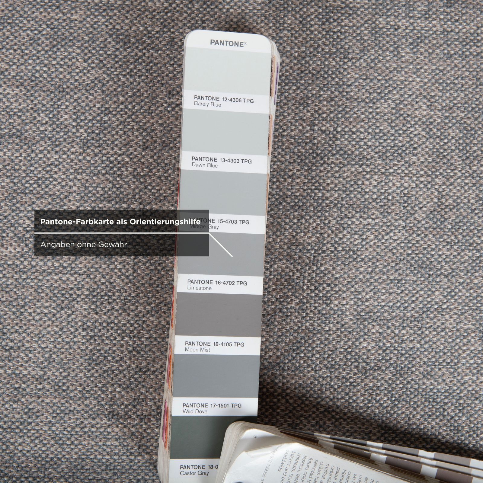 Pouf Cor Mell en tissu gris photo buy