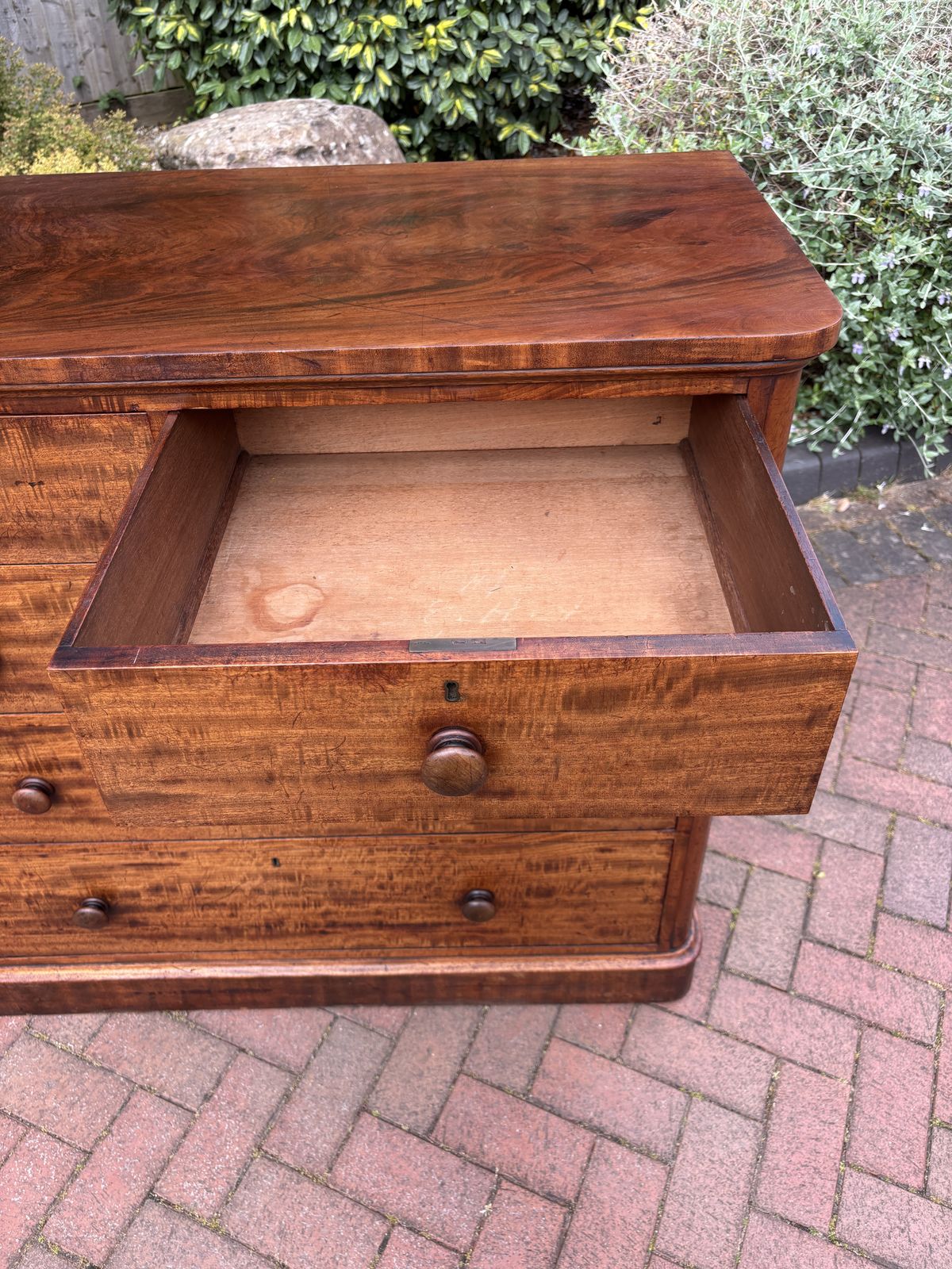 photo for sale Victorian Mahogany Chest Of Drawers
