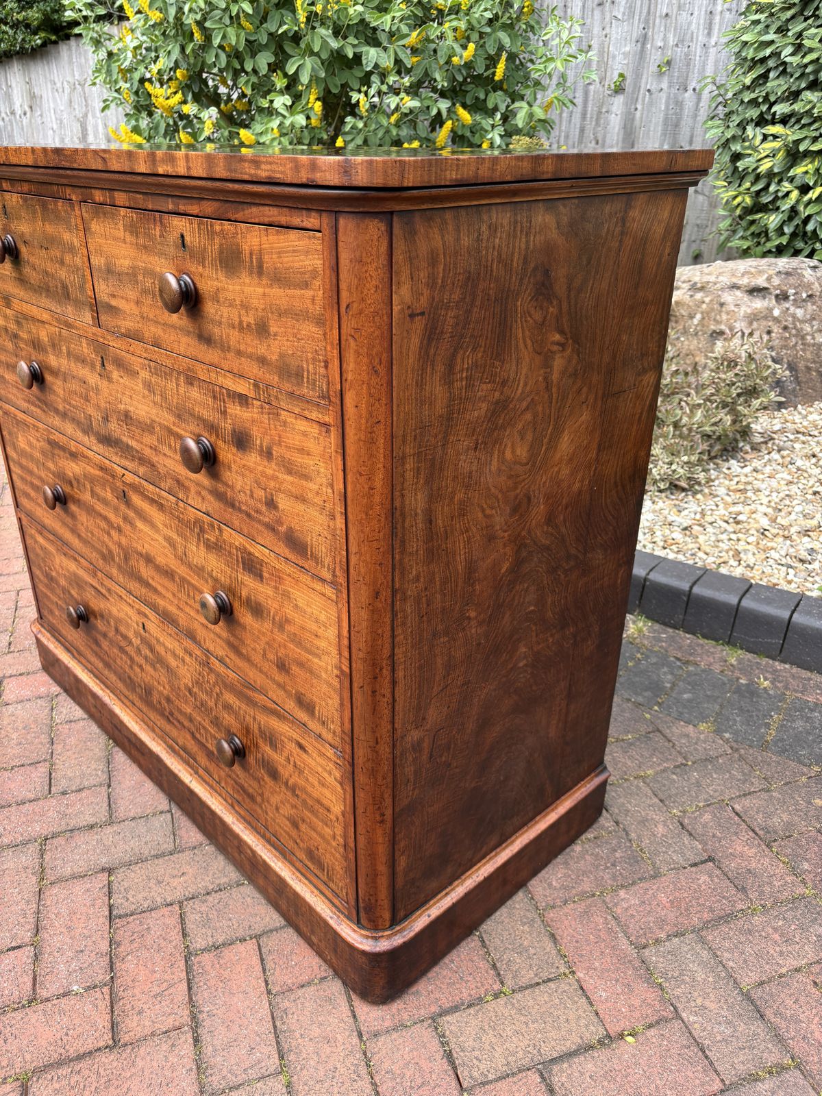 Furniture Victorian Mahogany Chest Of Drawers photo