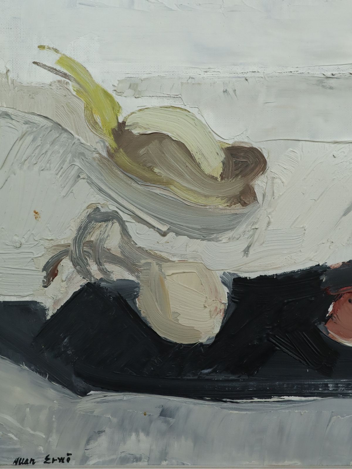 Tabletop Forms  Oil Painting, Mid 20th Century photo Art