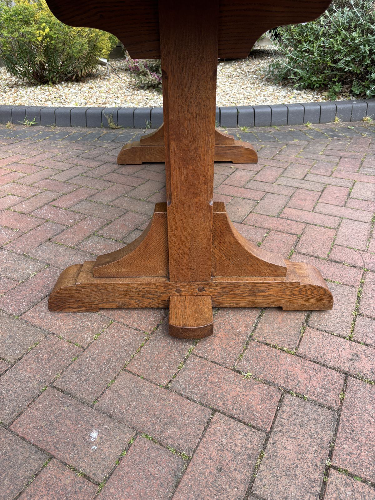 Early 20th Century Heals Refectory Dining Table photo vintage