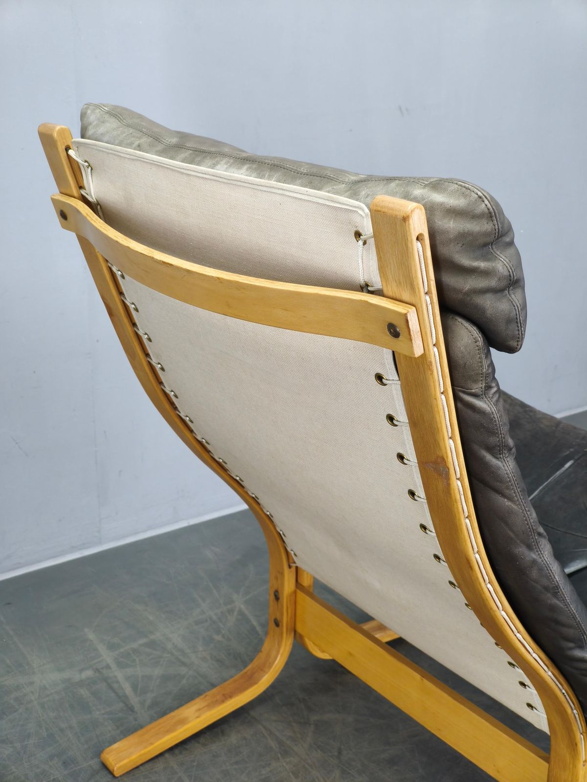 Ingmar Relling Siesta Lounge Chair in leer, Noorwegen, jaren 1970 photo 791.0
