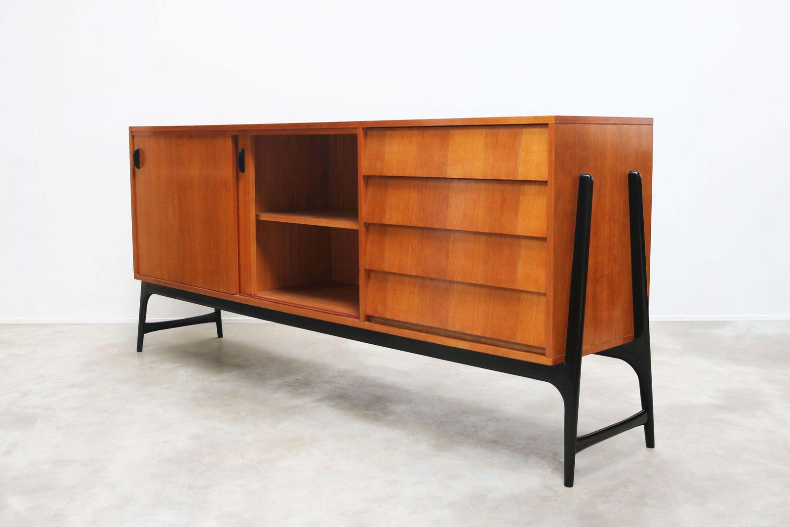 Rare Mid Century Design Alfred Hendrickx Model: 3030 Sideboard Belgium 1959 photo for sale