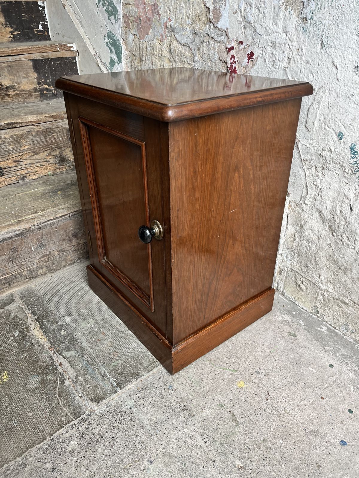 photo for sale Small Victorian Mahogany Bedside Cupboard