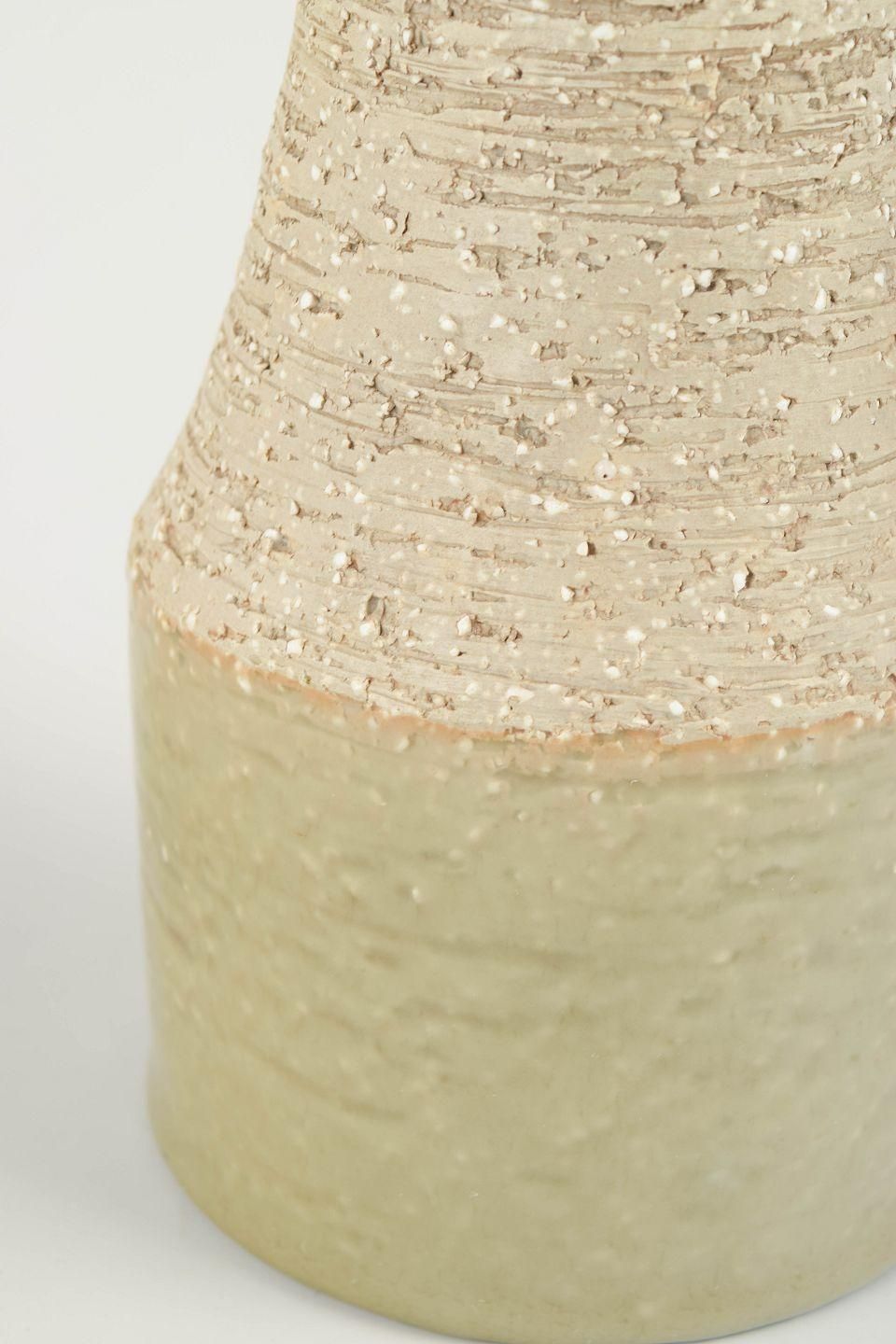 Hertha Bengtson voor Rörstrand. Stoneware vaas met geglazuurde en ongeglazuurde oppervlakken. photo for sale