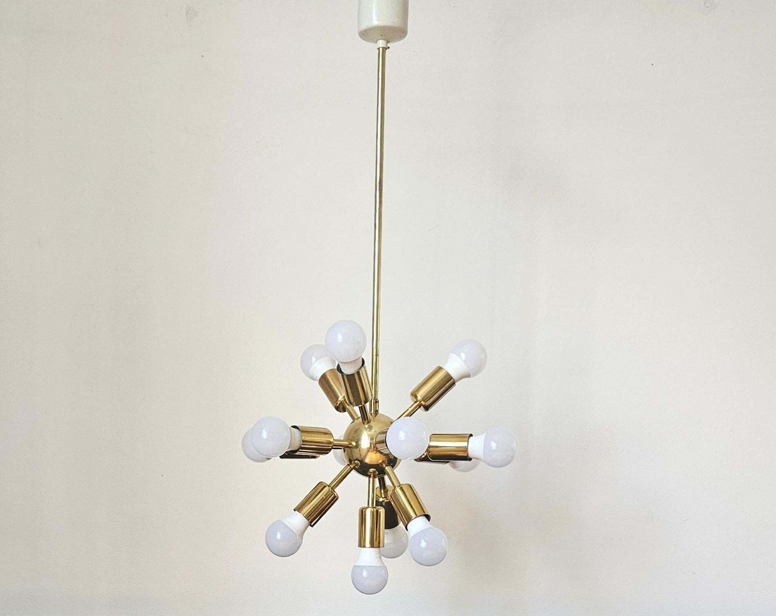 Rare lustre Sputnik mid-century, Space Age, années 1970 photo furniture