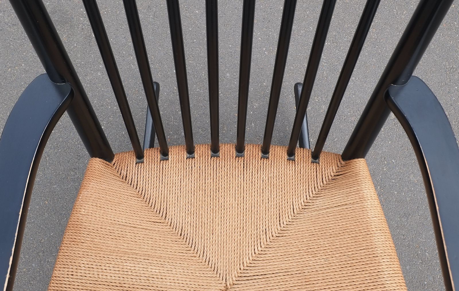 Hans Wegner J16 Rocking Chair For Fdb Mobler 1964 photo vinterior