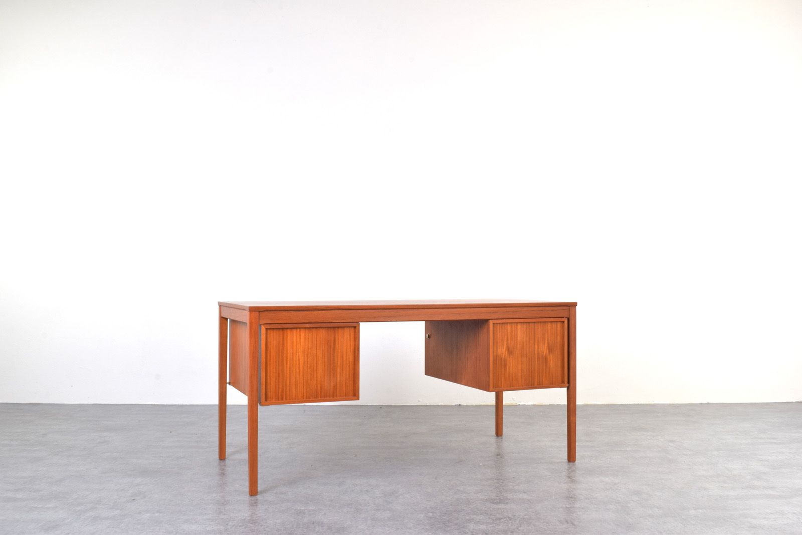 Mid Century Teak Executive Desk By Torbjørn Afdal For Bruksbo photo buy