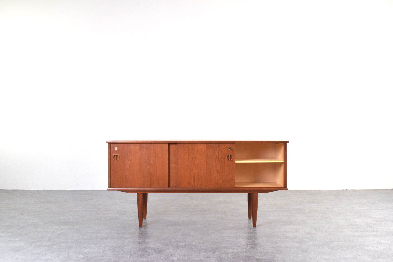 Mid Century Danish Teak Sideboard, 1960s. photo for sale
