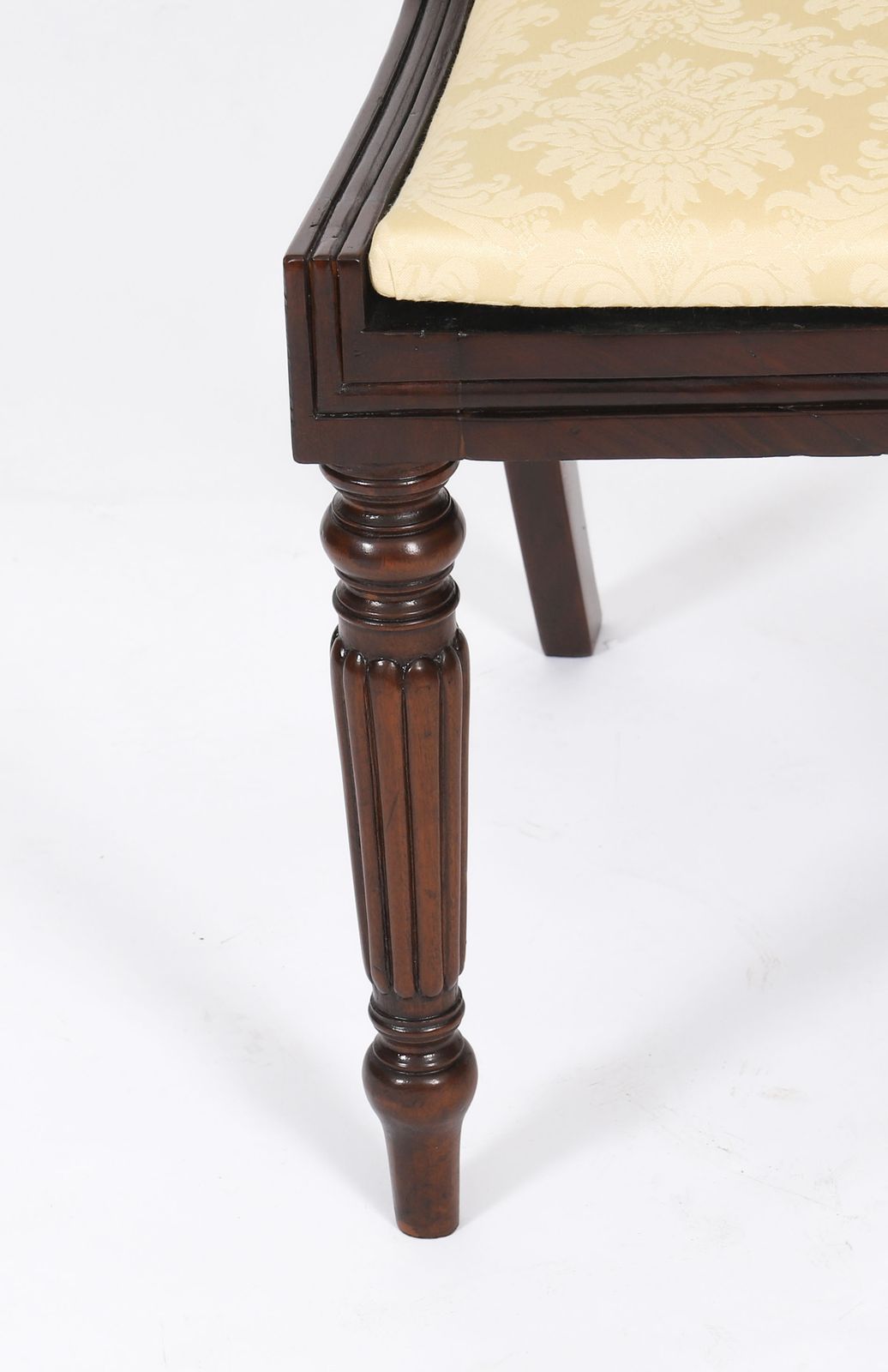 photo furniture Set 12 Irish Regency Bar Back Dining Chairs  C1825 19th C