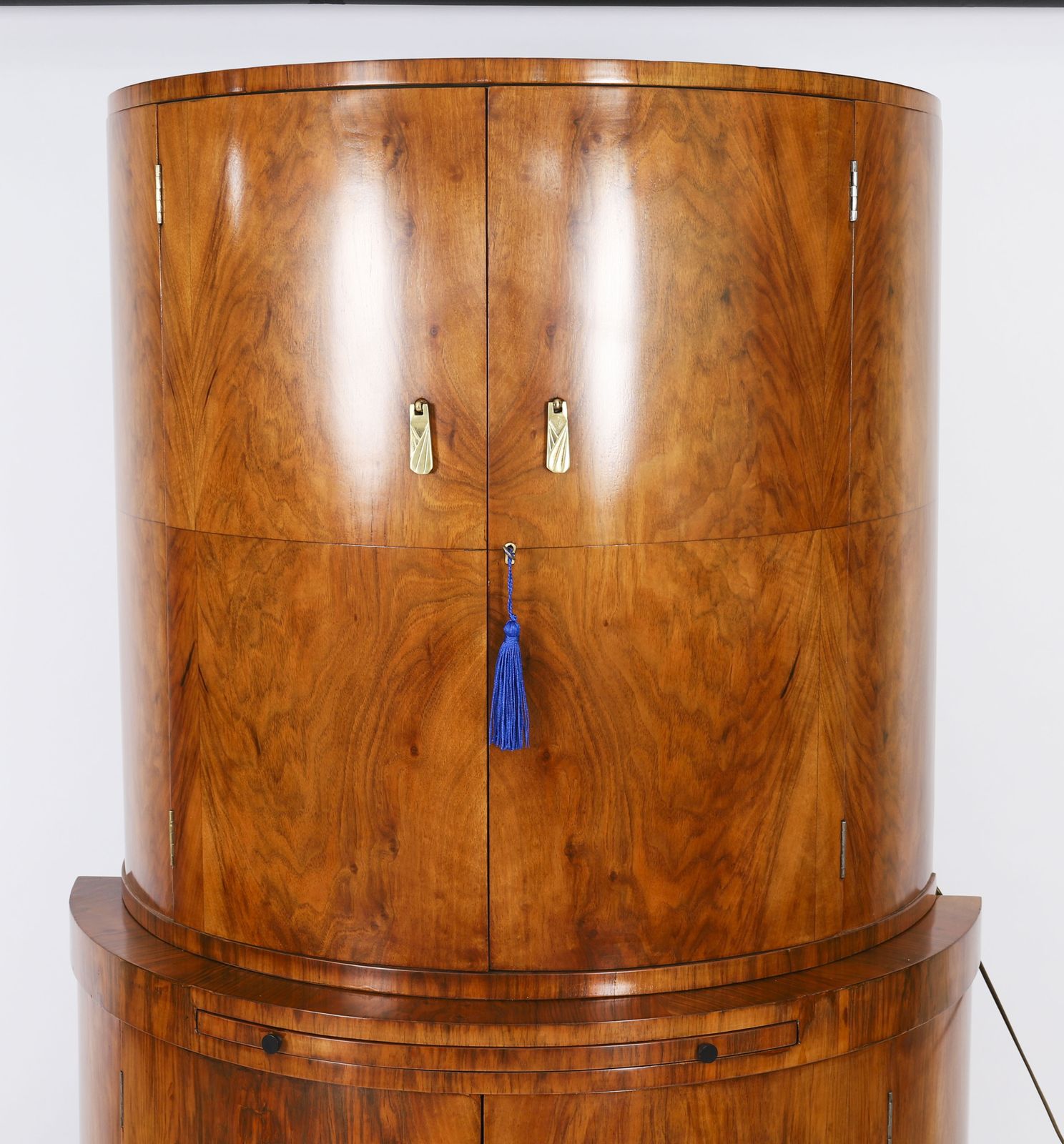 Art Deco Burr Walnut Cocktail Cabinet By Hille C1920 photo vinterior