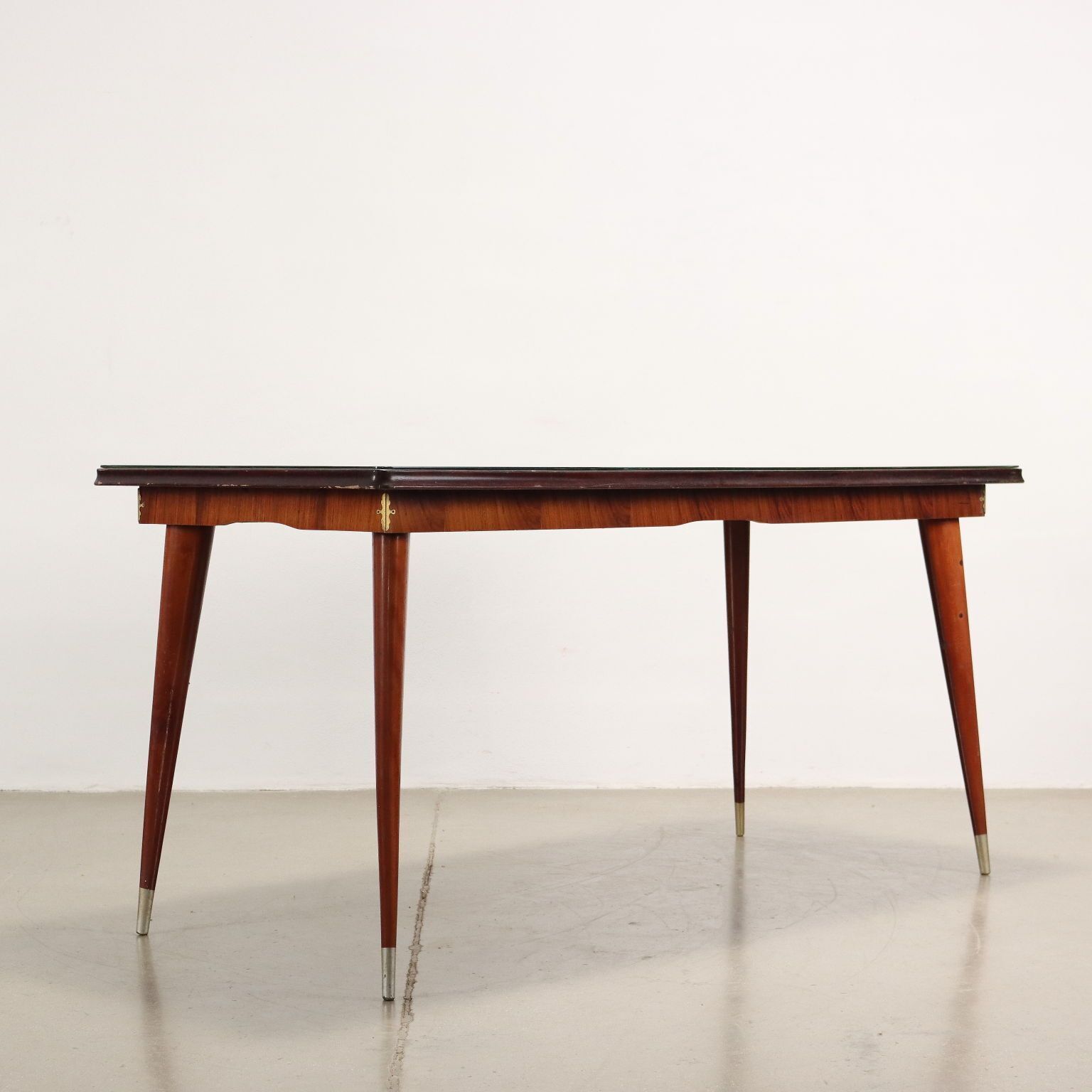 Furniture Table Beech Italy 1950s 1960s photo