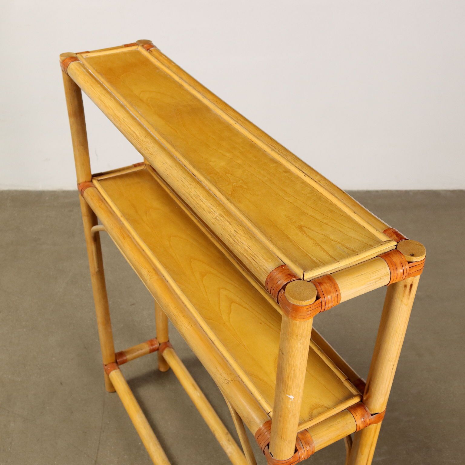 Cabinet Bamboo Italy 1980s photo for sale