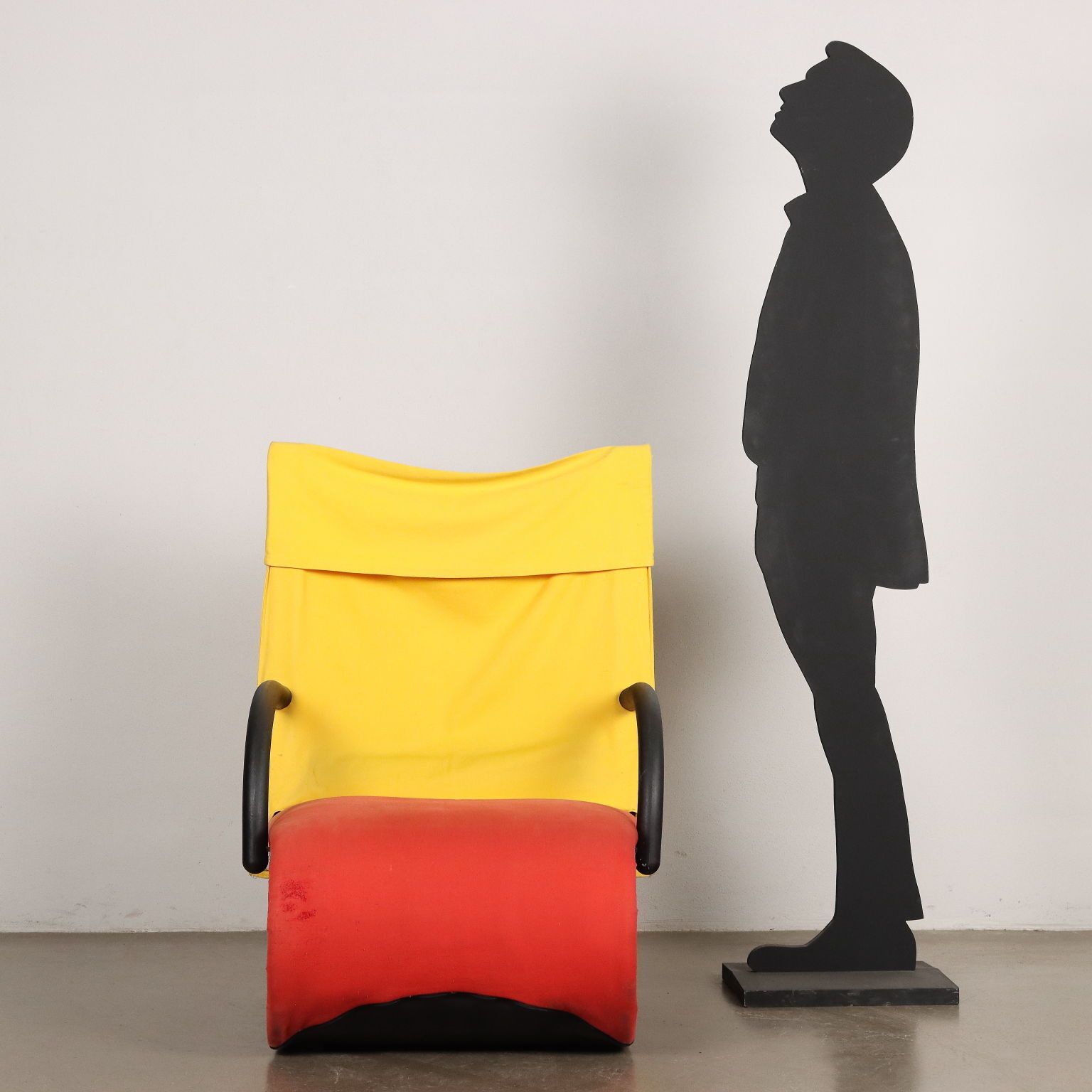 Vintage fauteuil uit de jaren 1980, Ligne Roset, Zen-ontwerp, Claude Brisson photo for sale